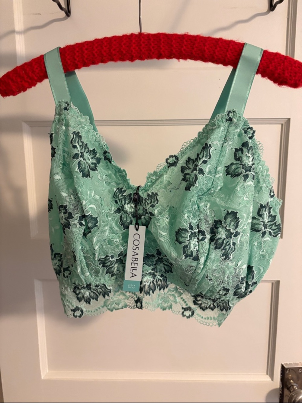 Cosabella ultra curvy M Savona Longline Bralette in MANDORLA moon